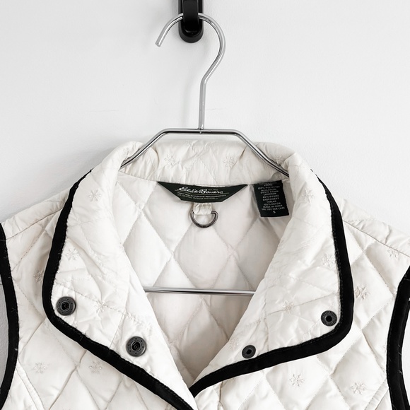 Vintage Y2K Eddie Bauer Goose Down Quilted Vest - Picture 3 of 7
